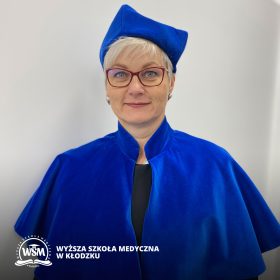Dziekan Wydziału Nauk o Zdrowiu Wyższej Szkoły Medycznej w Kłodzku Marta Polanowska